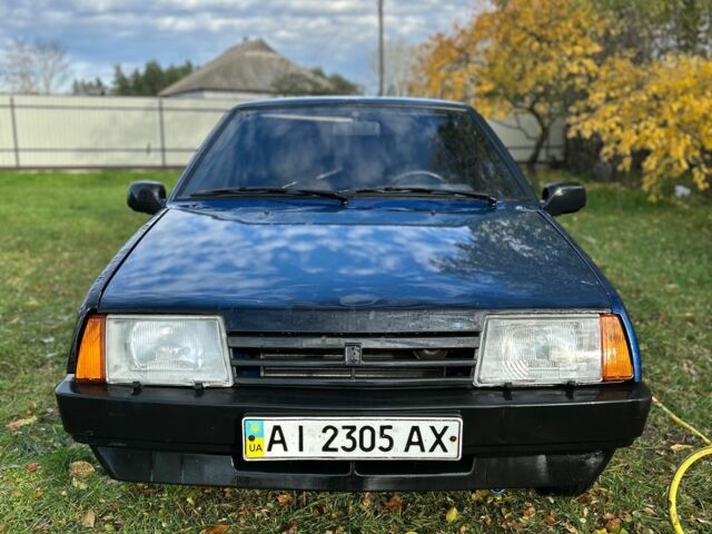 Синий ВАЗ 21099, объемом двигателя 1.6 л и пробегом 300 тыс. км за 969 $, фото 5 на Automoto.ua