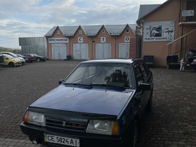 Синий ВАЗ 21099, объемом двигателя 1.5 л и пробегом 258 тыс. км за 1740 $, фото 7 на Automoto.ua