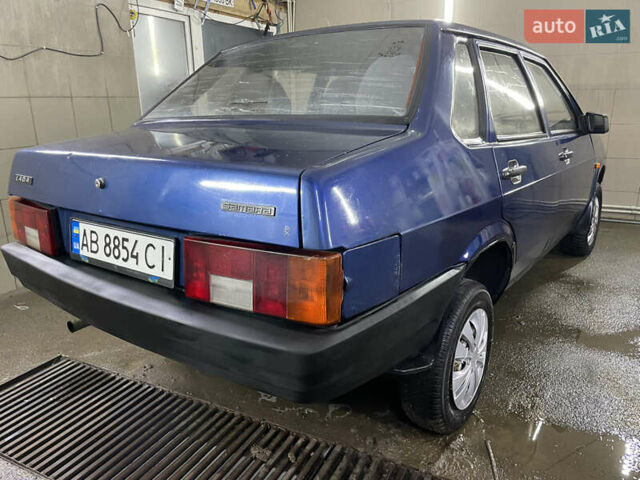 Синій ВАЗ 21099, об'ємом двигуна 1.6 л та пробігом 250 тис. км за 1200 $, фото 10 на Automoto.ua