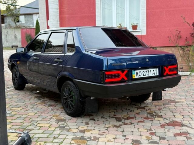 Синий ВАЗ 21099, объемом двигателя 1.6 л и пробегом 2 тыс. км за 1950 $, фото 3 на Automoto.ua