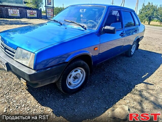 Синий ВАЗ 21099, объемом двигателя 1.6 л и пробегом 0 тыс. км за 1450 $, фото 3 на Automoto.ua