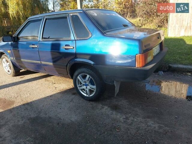 ВАЗ 21099 2007 в Бердичеве на Automoto.ua Синий ВАЗ 21099, объемом двигателя 1.6 л и пробегом 160 тыс. км за 1500 $, фото 4 на Automoto.ua