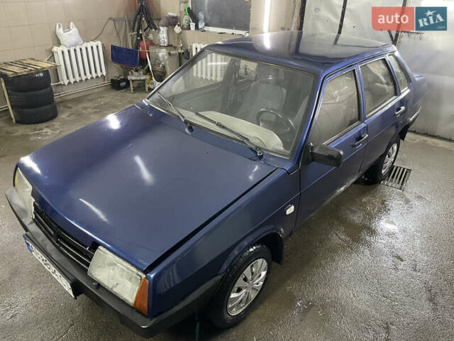 Синій ВАЗ 21099, об'ємом двигуна 1.6 л та пробігом 250 тис. км за 1200 $, фото 3 на Automoto.ua