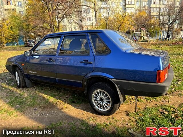 Синий ВАЗ 21099, объемом двигателя 1.6 л и пробегом 160 тыс. км за 1950 $, фото 9 на Automoto.ua
