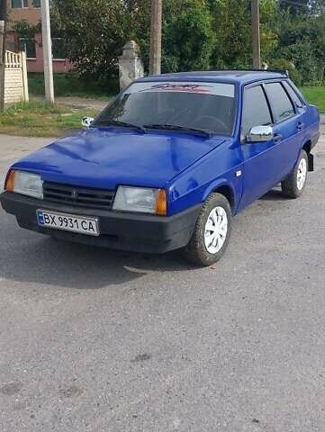 Синій ВАЗ 21099, об'ємом двигуна 1.5 л та пробігом 200 тис. км за 1300 $, фото 4 на Automoto.ua