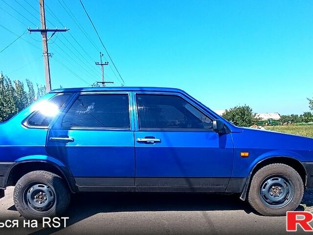 Синий ВАЗ 21099, объемом двигателя 1.6 л и пробегом 1000 тыс. км за 1350 $, фото 3 на Automoto.ua