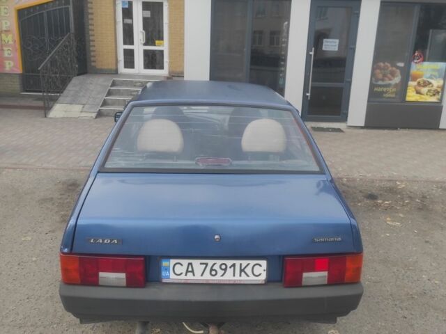 Синий ВАЗ 21099, объемом двигателя 1.6 л и пробегом 195 тыс. км за 1300 $, фото 3 на Automoto.ua