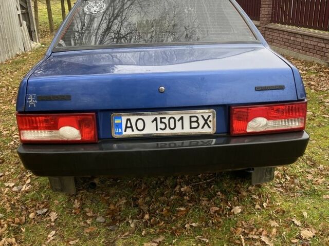 Синій ВАЗ 21099, об'ємом двигуна 1.6 л та пробігом 212 тис. км за 1100 $, фото 4 на Automoto.ua