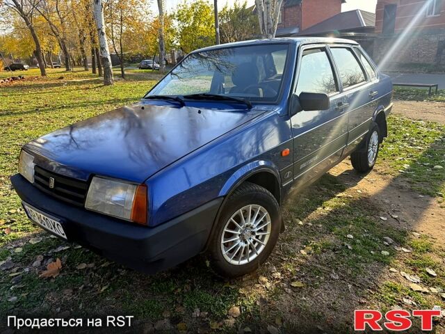 Синий ВАЗ 21099, объемом двигателя 1.6 л и пробегом 160 тыс. км за 1950 $, фото 11 на Automoto.ua