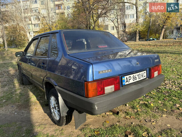 Синий ВАЗ 21099, объемом двигателя 1.6 л и пробегом 165 тыс. км за 1950 $, фото 5 на Automoto.ua