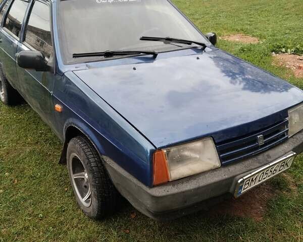 Синий ВАЗ 21099, объемом двигателя 1.6 л и пробегом 250 тыс. км за 1550 $, фото 12 на Automoto.ua