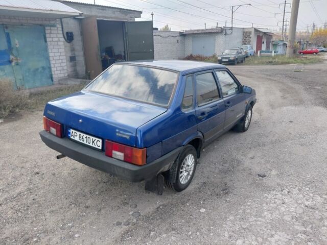 Синій ВАЗ 21099, об'ємом двигуна 1.6 л та пробігом 226 тис. км за 1100 $, фото 1 на Automoto.ua