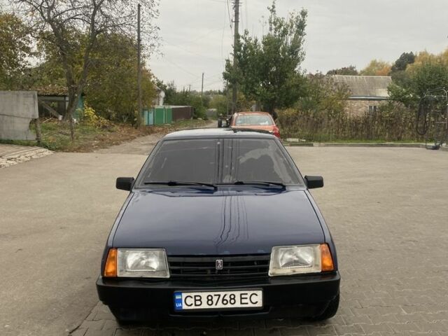 Синий ВАЗ 21099, объемом двигателя 1.6 л и пробегом 230 тыс. км за 1600 $, фото 1 на Automoto.ua