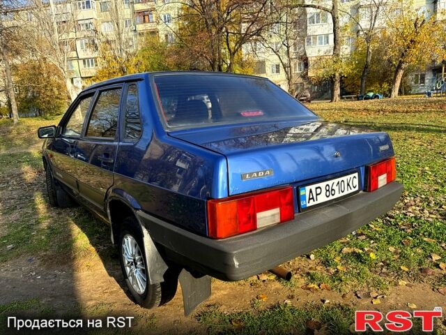 Синий ВАЗ 21099, объемом двигателя 1.6 л и пробегом 160 тыс. км за 1950 $, фото 8 на Automoto.ua