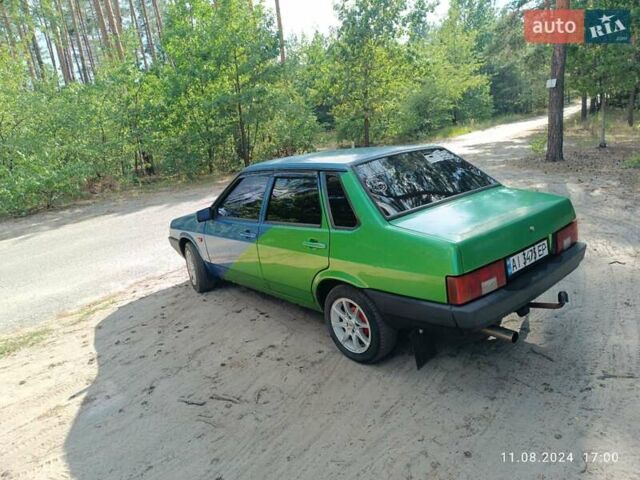 Синий ВАЗ 21099, объемом двигателя 1.6 л и пробегом 282 тыс. км за 1600 $, фото 9 на Automoto.ua