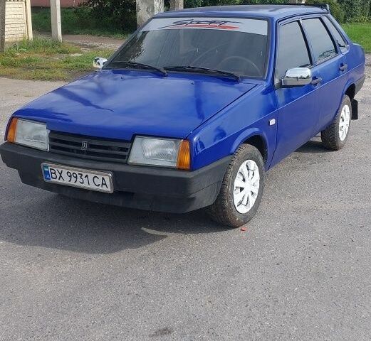 Синій ВАЗ 21099, об'ємом двигуна 1.5 л та пробігом 200 тис. км за 1300 $, фото 5 на Automoto.ua