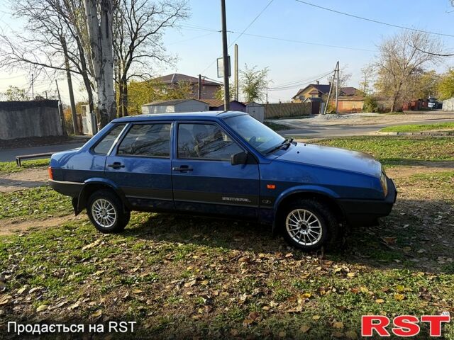Синий ВАЗ 21099, объемом двигателя 1.6 л и пробегом 160 тыс. км за 1950 $, фото 6 на Automoto.ua