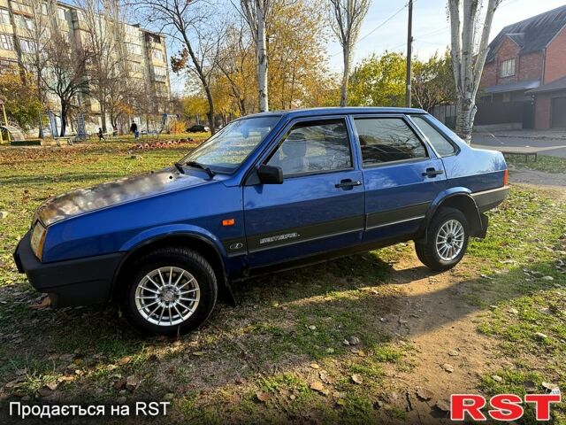 Синий ВАЗ 21099, объемом двигателя 1.6 л и пробегом 160 тыс. км за 1950 $, фото 10 на Automoto.ua