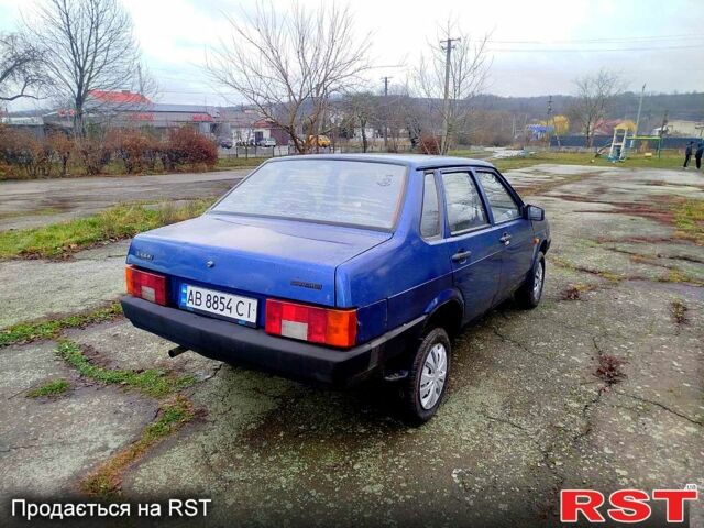 Синий ВАЗ 21099, объемом двигателя 1.6 л и пробегом 215 тыс. км за 1300 $, фото 3 на Automoto.ua