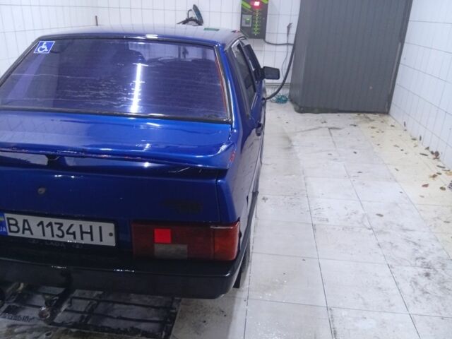 Синій ВАЗ 21099, об'ємом двигуна 1.6 л та пробігом 345 тис. км за 1800 $, фото 4 на Automoto.ua