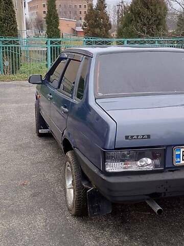 Синий ВАЗ 21099, объемом двигателя 1.6 л и пробегом 195 тыс. км за 2150 $, фото 2 на Automoto.ua