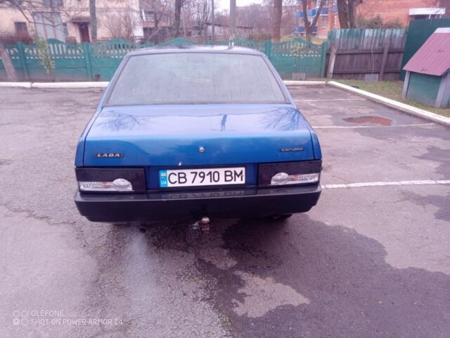 Синий ВАЗ 21099, объемом двигателя 1.6 л и пробегом 202 тыс. км за 2100 $, фото 2 на Automoto.ua