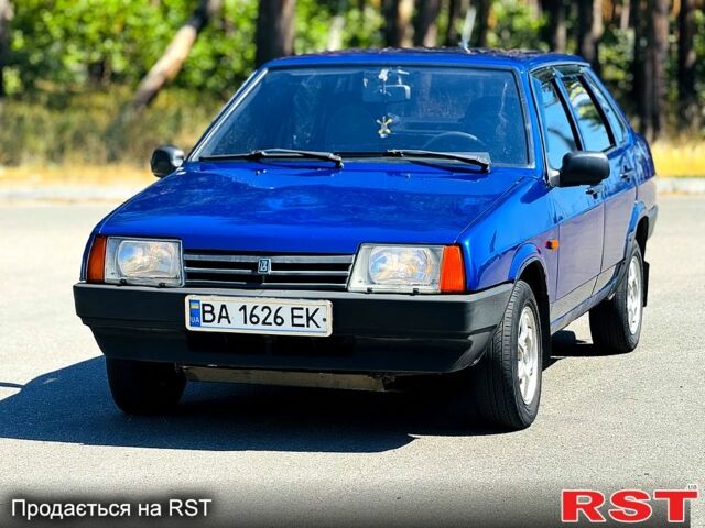 Синий ВАЗ 21099, объемом двигателя 1.6 л и пробегом 175 тыс. км за 1850 $, фото 8 на Automoto.ua
