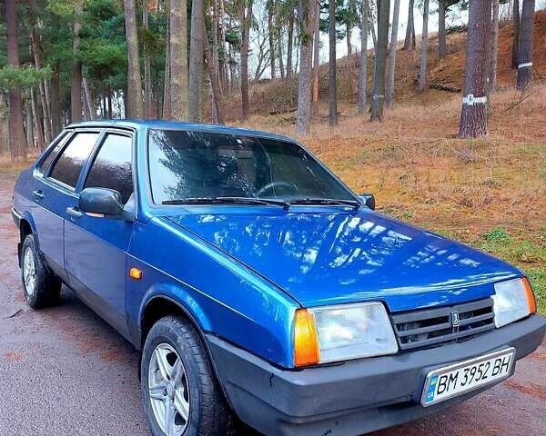 Синий ВАЗ 21099, объемом двигателя 1.6 л и пробегом 277 тыс. км за 1500 $, фото 9 на Automoto.ua