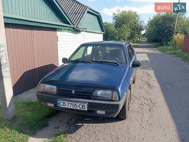 Синий ВАЗ 21099, объемом двигателя 1.6 л и пробегом 168 тыс. км за 2400 $, фото 5 на Automoto.ua