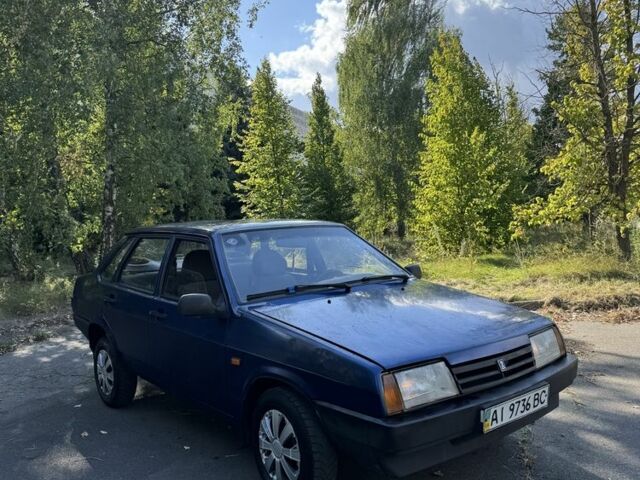 Синій ВАЗ 21099, об'ємом двигуна 1.6 л та пробігом 150 тис. км за 850 $, фото 1 на Automoto.ua