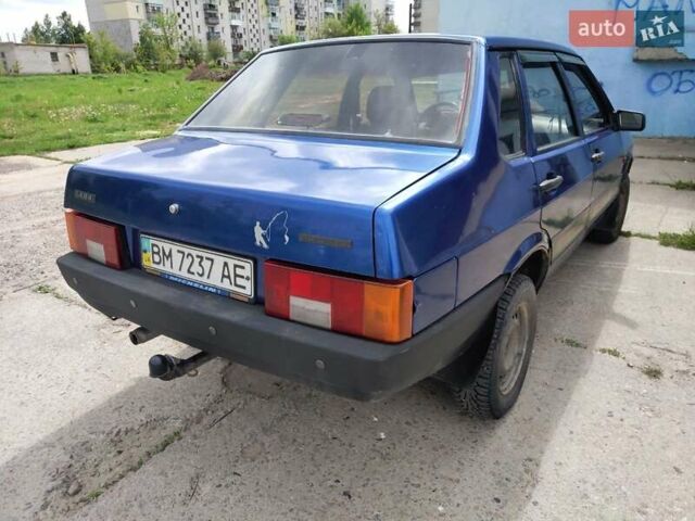 Синий ВАЗ 21099, объемом двигателя 1.6 л и пробегом 148 тыс. км за 2350 $, фото 3 на Automoto.ua