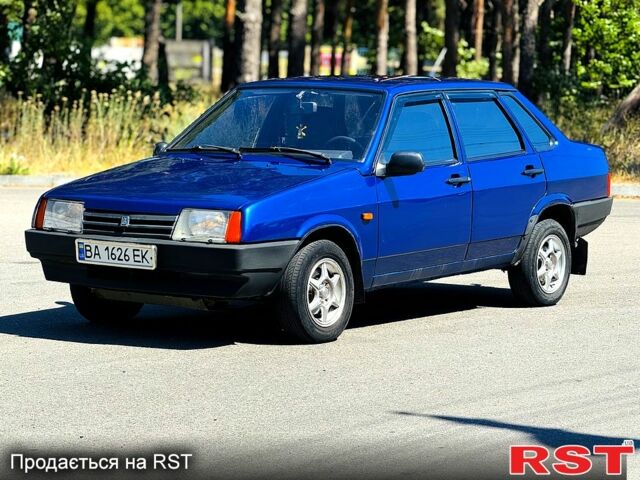 Синий ВАЗ 21099, объемом двигателя 1.6 л и пробегом 175 тыс. км за 1850 $, фото 7 на Automoto.ua