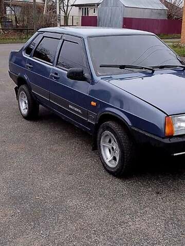 Синий ВАЗ 21099, объемом двигателя 1.6 л и пробегом 195 тыс. км за 2150 $, фото 7 на Automoto.ua