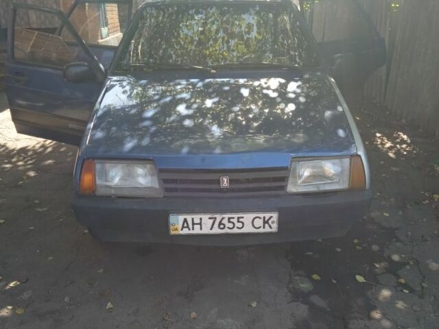 Синий ВАЗ 21099, объемом двигателя 1.5 л и пробегом 300 тыс. км за 1200 $, фото 6 на Automoto.ua