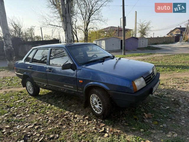 Синий ВАЗ 21099, объемом двигателя 1.6 л и пробегом 165 тыс. км за 1950 $, фото 8 на Automoto.ua
