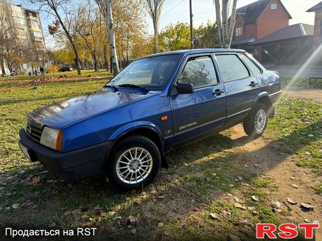 Синий ВАЗ 21099, объемом двигателя 1.6 л и пробегом 160 тыс. км за 1950 $, фото 12 на Automoto.ua
