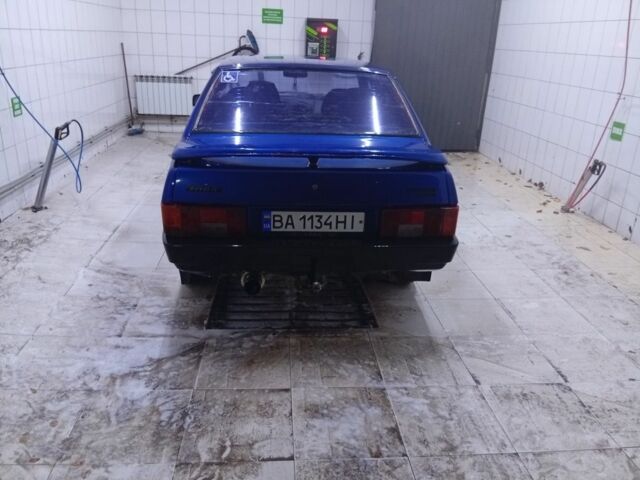 Синій ВАЗ 21099, об'ємом двигуна 1.6 л та пробігом 345 тис. км за 1800 $, фото 3 на Automoto.ua