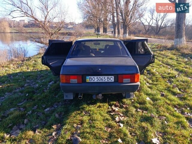 Синій ВАЗ 21099, об'ємом двигуна 1.6 л та пробігом 204 тис. км за 1200 $, фото 6 на Automoto.ua