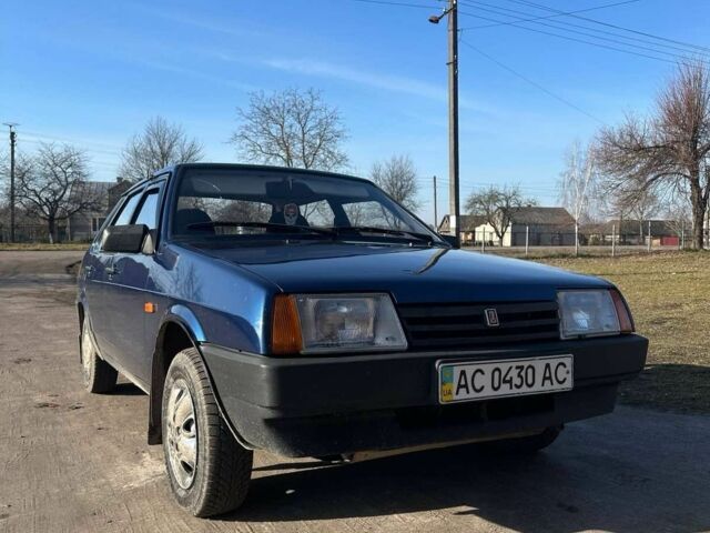 Синій ВАЗ 21099, об'ємом двигуна 0 л та пробігом 80 тис. км за 1550 $, фото 3 на Automoto.ua