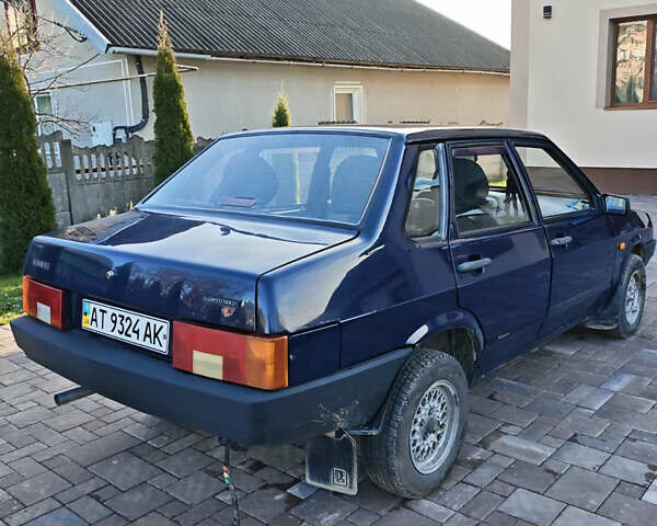 Синий ВАЗ 21099, объемом двигателя 1.6 л и пробегом 120 тыс. км за 2800 $, фото 5 на Automoto.ua