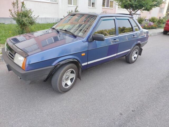 Синій ВАЗ 21099, об'ємом двигуна 1.6 л та пробігом 205 тис. км за 2108 $, фото 2 на Automoto.ua