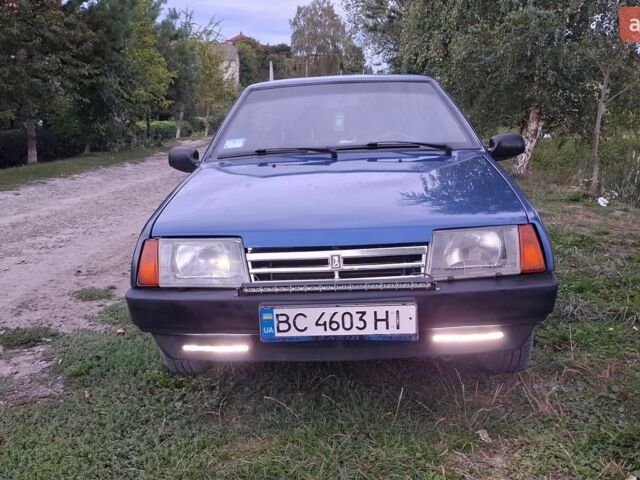 Синий ВАЗ 21099, объемом двигателя 1.6 л и пробегом 168 тыс. км за 1200 $, фото 7 на Automoto.ua