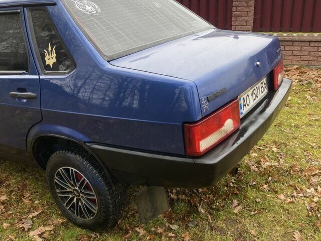 Синій ВАЗ 21099, об'ємом двигуна 1.6 л та пробігом 212 тис. км за 1100 $, фото 5 на Automoto.ua