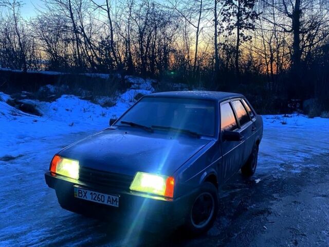 Синій ВАЗ 21099, об'ємом двигуна 1.6 л та пробігом 160 тис. км за 1200 $, фото 5 на Automoto.ua