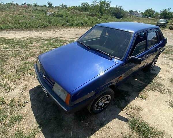 Синій ВАЗ 21099, об'ємом двигуна 1.6 л та пробігом 255 тис. км за 2200 $, фото 5 на Automoto.ua