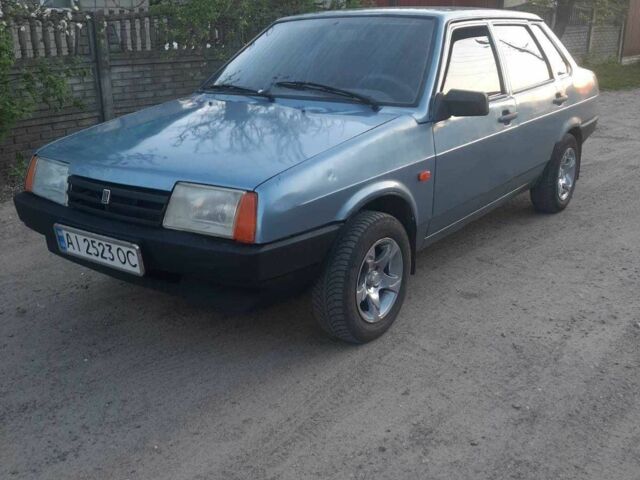 Синий ВАЗ 21099, объемом двигателя 1.6 л и пробегом 200 тыс. км за 1600 $, фото 6 на Automoto.ua