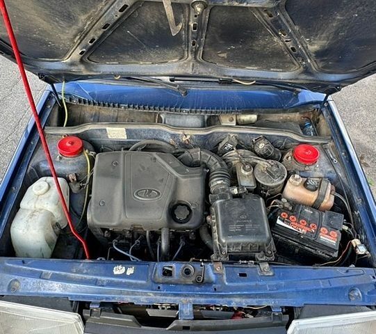 Синий ВАЗ 21099, объемом двигателя 1.6 л и пробегом 252 тыс. км за 1750 $, фото 12 на Automoto.ua