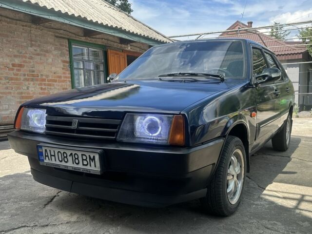 Синий ВАЗ 21099, объемом двигателя 1.6 л и пробегом 280 тыс. км за 1572 $, фото 1 на Automoto.ua