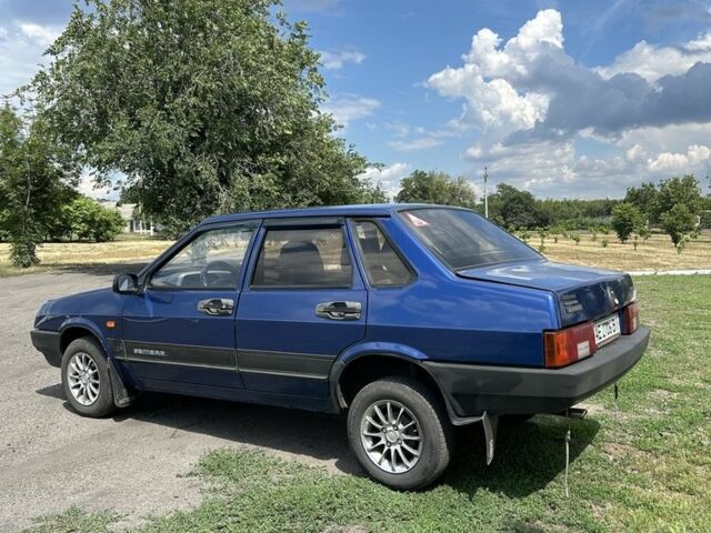 Синий ВАЗ 21099, объемом двигателя 1.6 л и пробегом 227 тыс. км за 1500 $, фото 8 на Automoto.ua