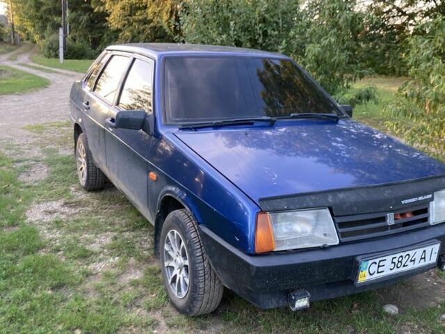 Синий ВАЗ 21099, объемом двигателя 1.5 л и пробегом 258 тыс. км за 1740 $, фото 4 на Automoto.ua